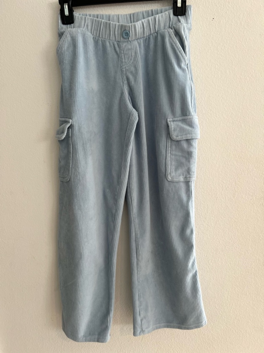 Cat & Jack Light Blue Corduroy Cargo Joggers